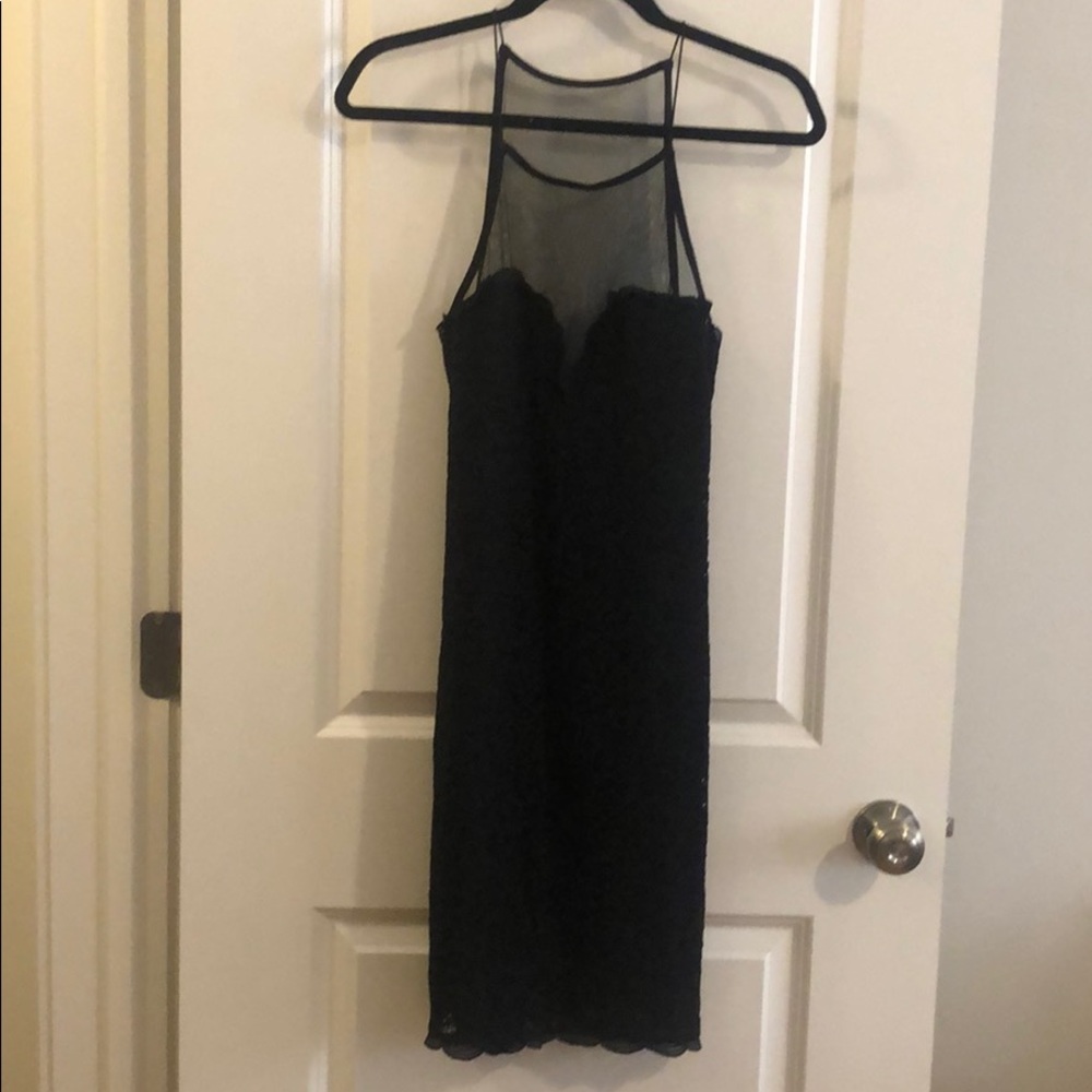 Black Knit Dress